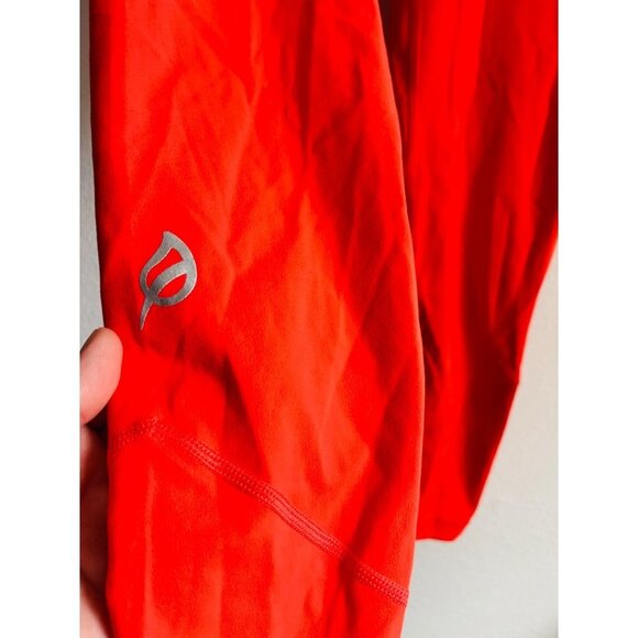 P'tula Orange Cropped Leggings in Excellent condition Sz M - Picture 3 of 9